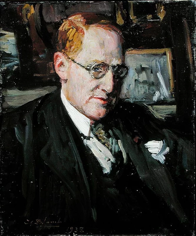 Ritratto di Julien Cain (1887 - 1974) 1938, Musee des Beaux, Arts, Rourn